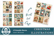 Whimsical Cute Christmas Papers, an Illustration by NiiiNArt (Thumbnail 8 of 8)