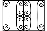 Decorative Scrollwork Panel Designs, a Decorative Illustration by Designer_Momina (Thumbnail 7 of 20)