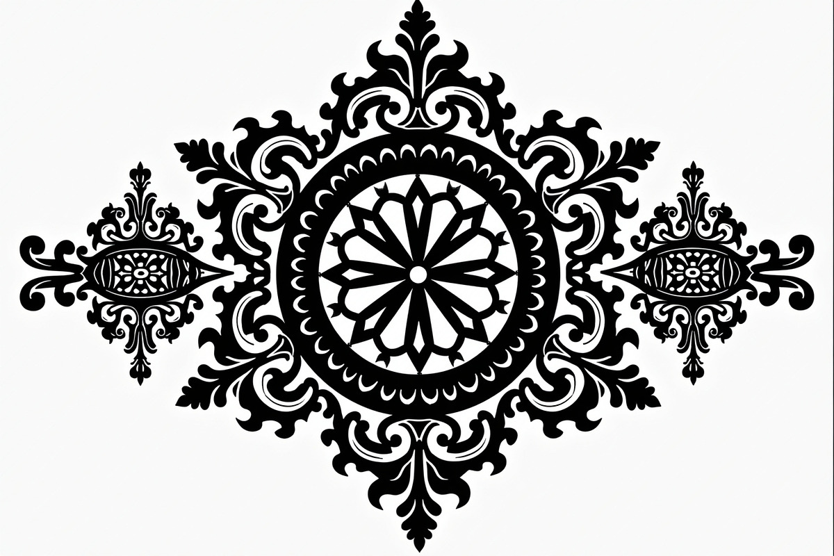 Elegant Ornament Engraving Border, an Illustration by Amazin_art (Photo 20 of 26)