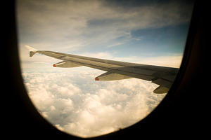 Plane Cabin Passenger View, a Transportation Photo by THP Creative