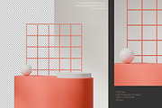 5 Podium with Transparent Background, a Background Graphic by faustudio (Thumbnail 6 of 7)