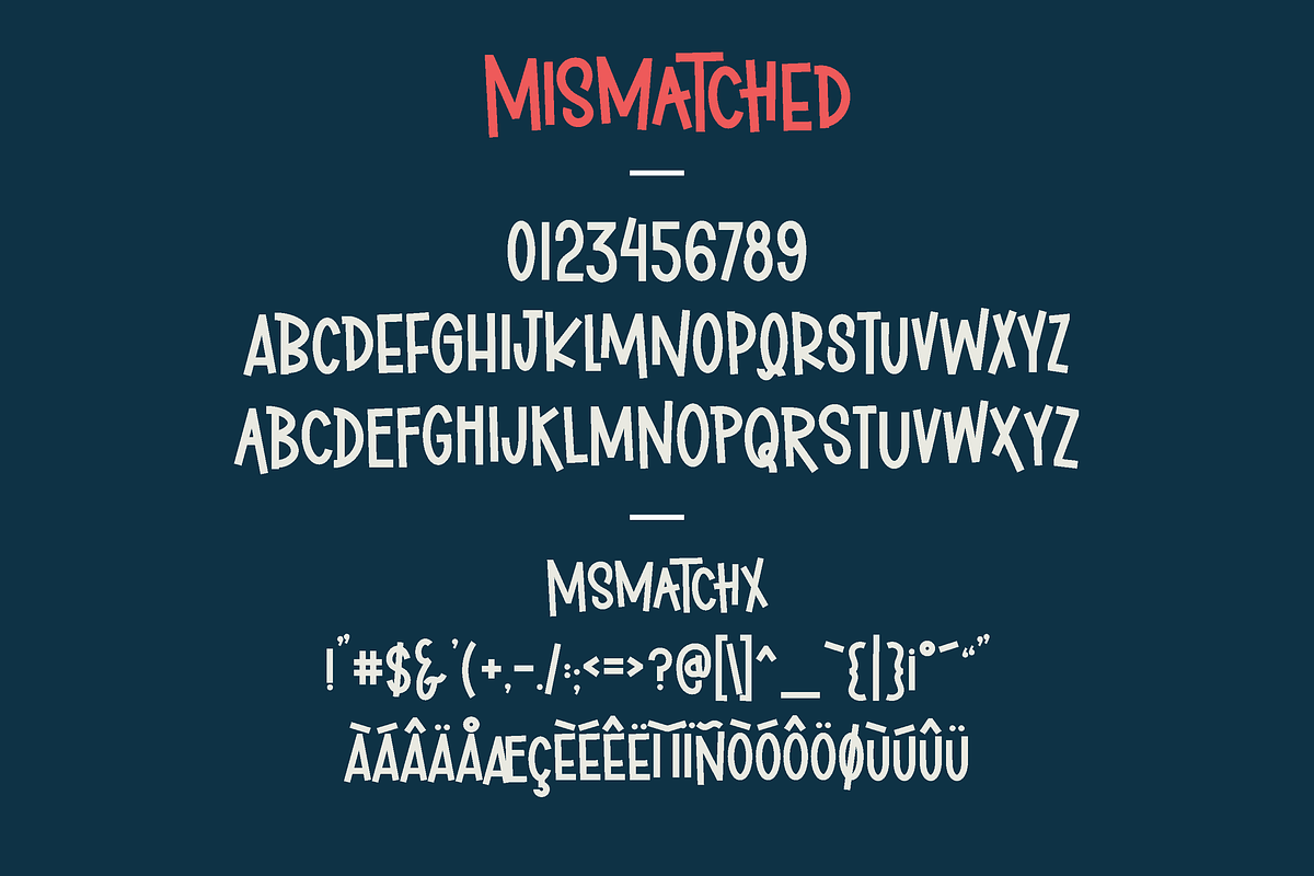 Mismatched Socks, a Script Font by Kitaleigh (Photo 2 of 4)