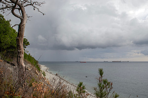A view of the sea from the slope, a Nature Photo by Schreibikus
