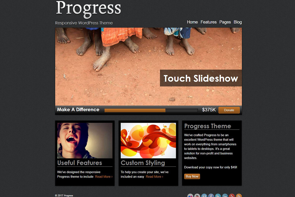 Progress - Nonprofit WordPress Theme, a WordPress Template by Organized Themes
