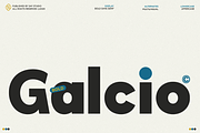 Galcio - Modern Bold Sans Serif Font, a Sans Serif Font by Say Studio (Thumbnail 1 of 10)