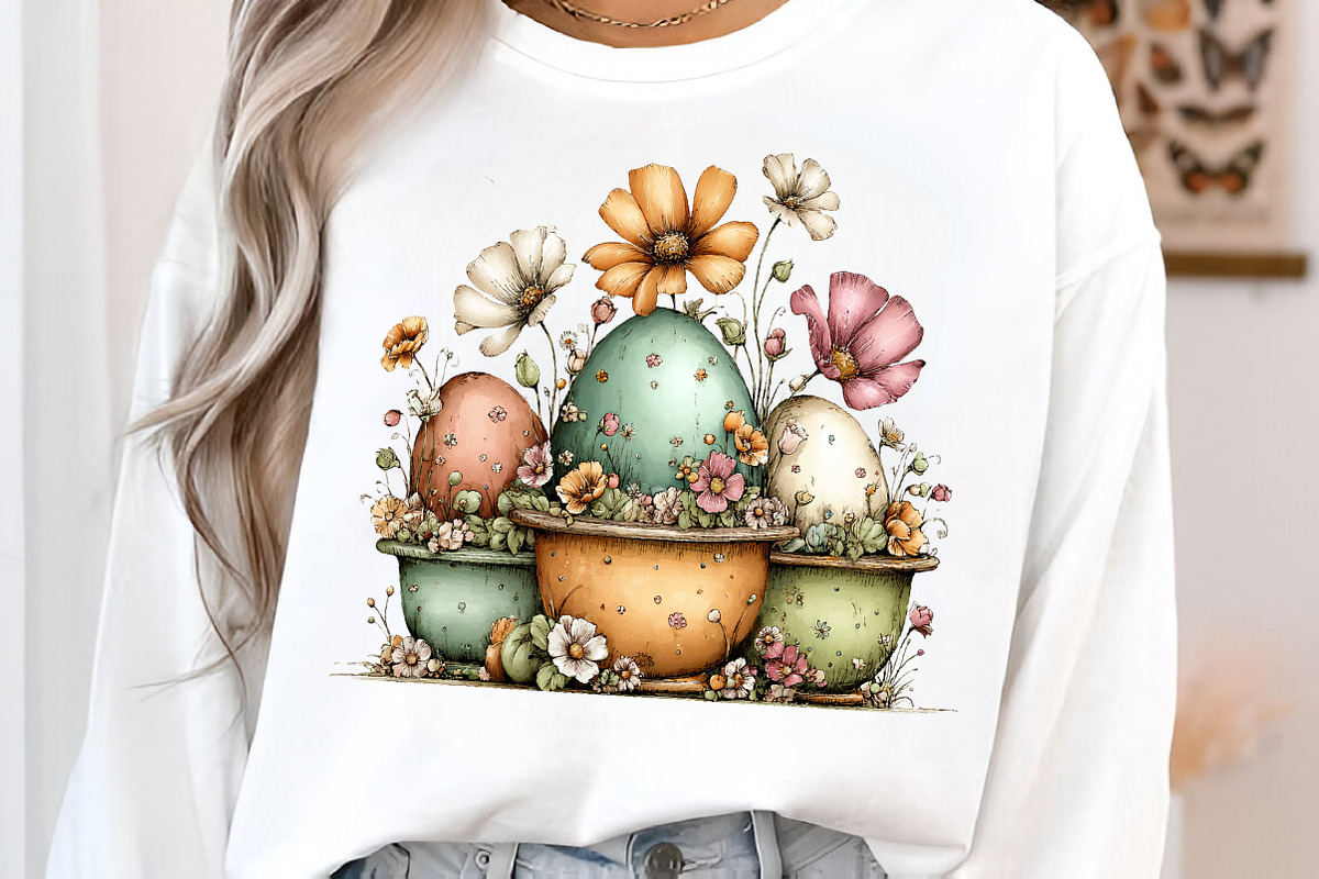 Whimsical easter clipart - Spring, an Illustration by SinaCreation (Photo 6 of 11)