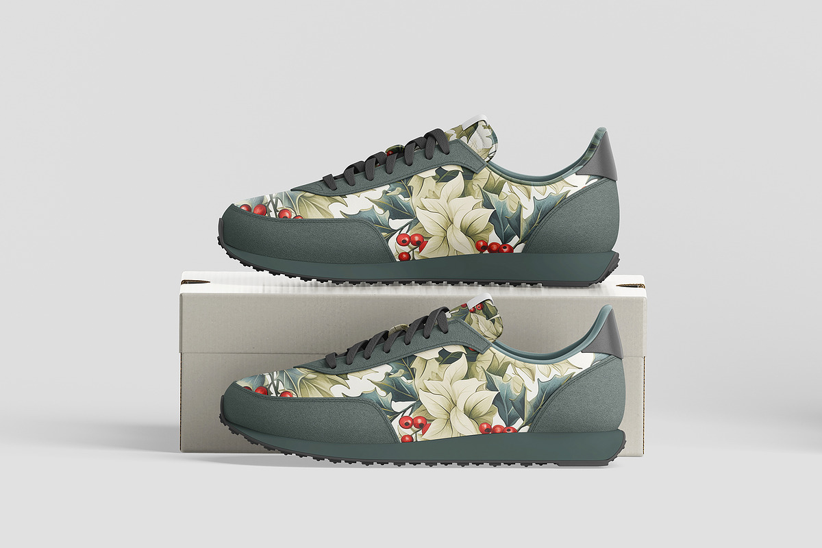 Trainer Sneakers Mockup, 6 PSD, an Advertising Mockup by GraphicVil (Photo 9 of 9)