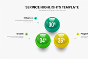 3D Ball Infographic Design Screens, a Presentation Template by provector (Thumbnail 4 of 31)