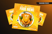 Fast Food Instagram Post Template, a Social Media Template by Yunus Ahmad (Thumbnail 5 of 5)