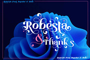 Robesta, a Sans Serif Font by Bramcreative (Thumbnail 2 of 10)