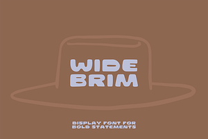 Wide Brim