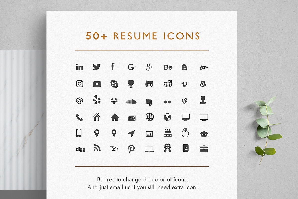 Modern Resume Template, a Resume Template by TheStandOutResume (Photo 7 of 8)