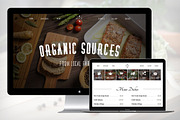 Restaurant PSD & Muse Template, a Device Mockup by Michael Eleder Templates (Thumbnail 2 of 5)