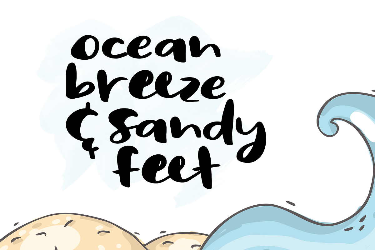 Sassy - A Bold Handwritten Font preview 5