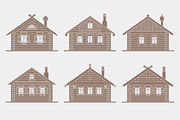 Log houses, an Object Illustration by daseugen (Thumbnail 4 of 5)