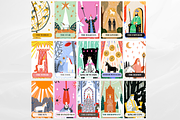 Unicorn Tarot Deck 78 Tarot Card, an Illustration by Mugio (Thumbnail 4 of 4)