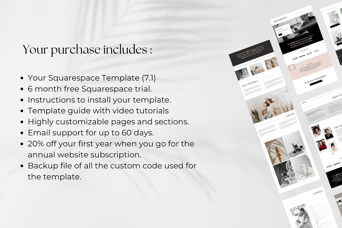 Squarespace 7.1 - Creative Agency, a Templates & Theme by Lisa Design Studio (Photo 3 of 6)