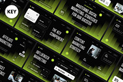 Black Digital Marketing Keynote, a Presentation Template by graphicook (Thumbnail 1 of 4)