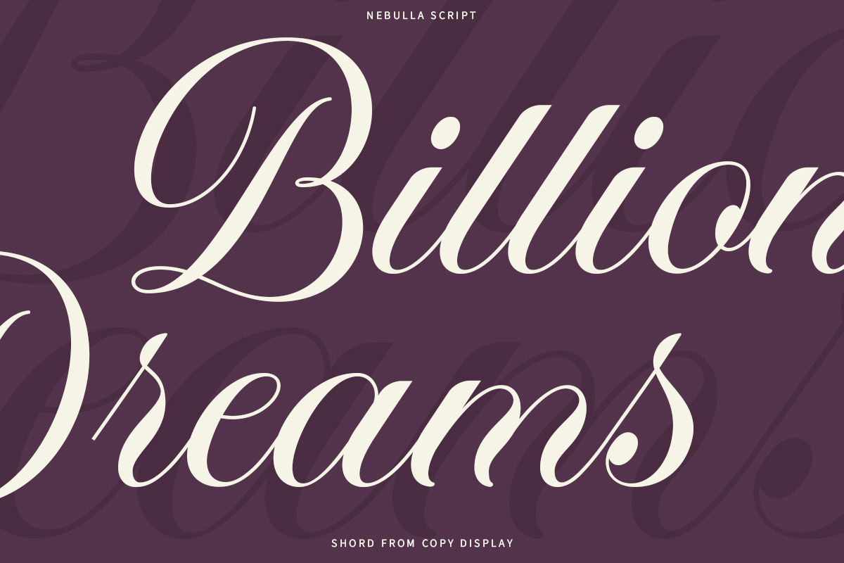 Nebulla script, a Handwritten Font by Slex Studio (Photo 7 of 10)