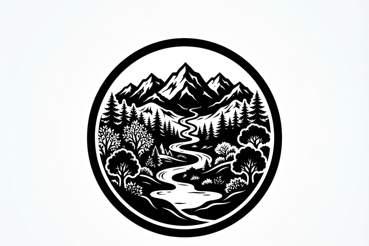 60 Eco Globe Landscape Silhouette, a Technology Illustration by Amazin_art (Photo 29 of 49)