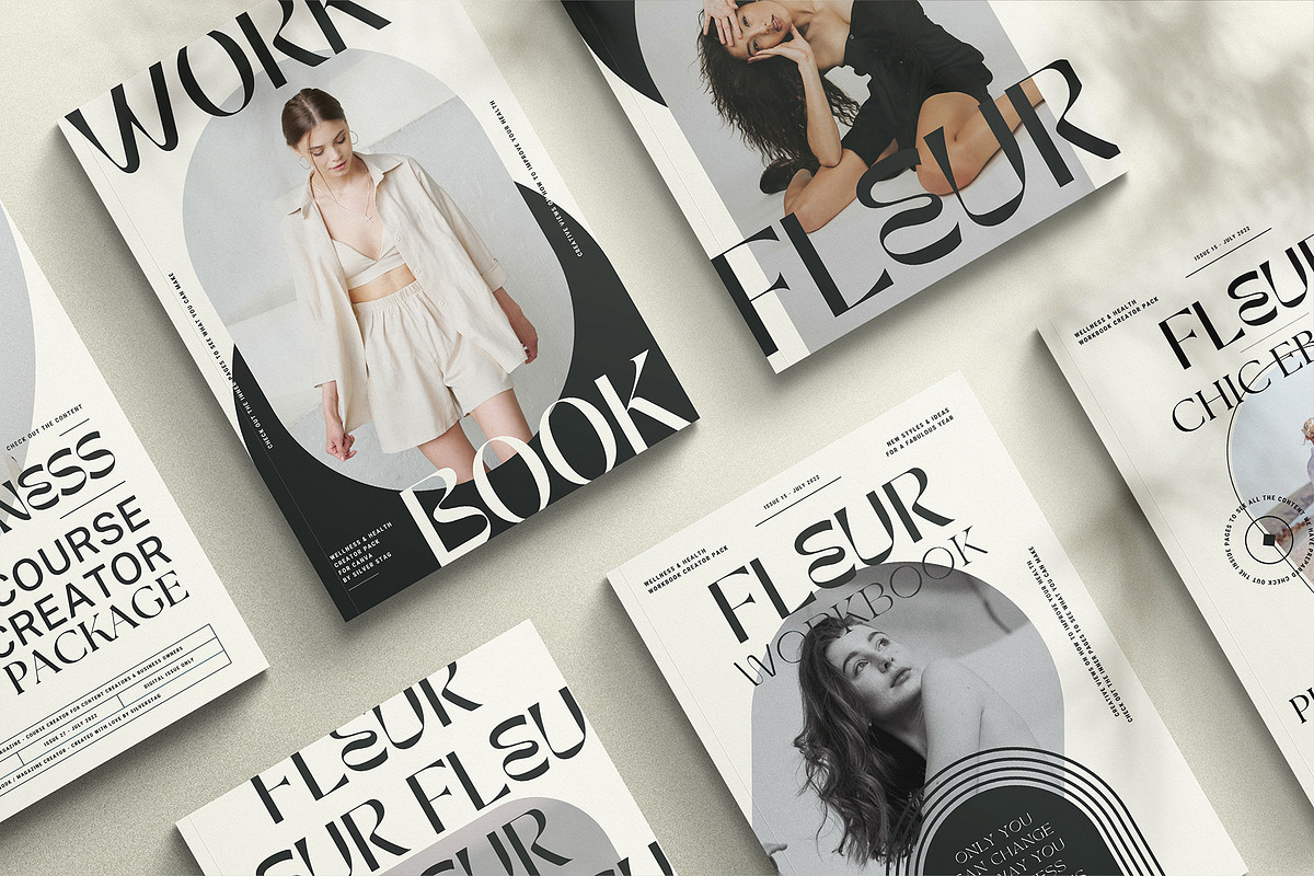 Fleur - 6 in 1 Canva Creator Pack, a Templates & Theme by SilverStag Type Foundry (Photo 10 of 31)