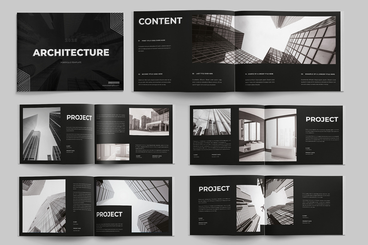 Architect Portfolio Layout Landscape, a Magazine Template by ContestDesign (Photo 2 of 3)