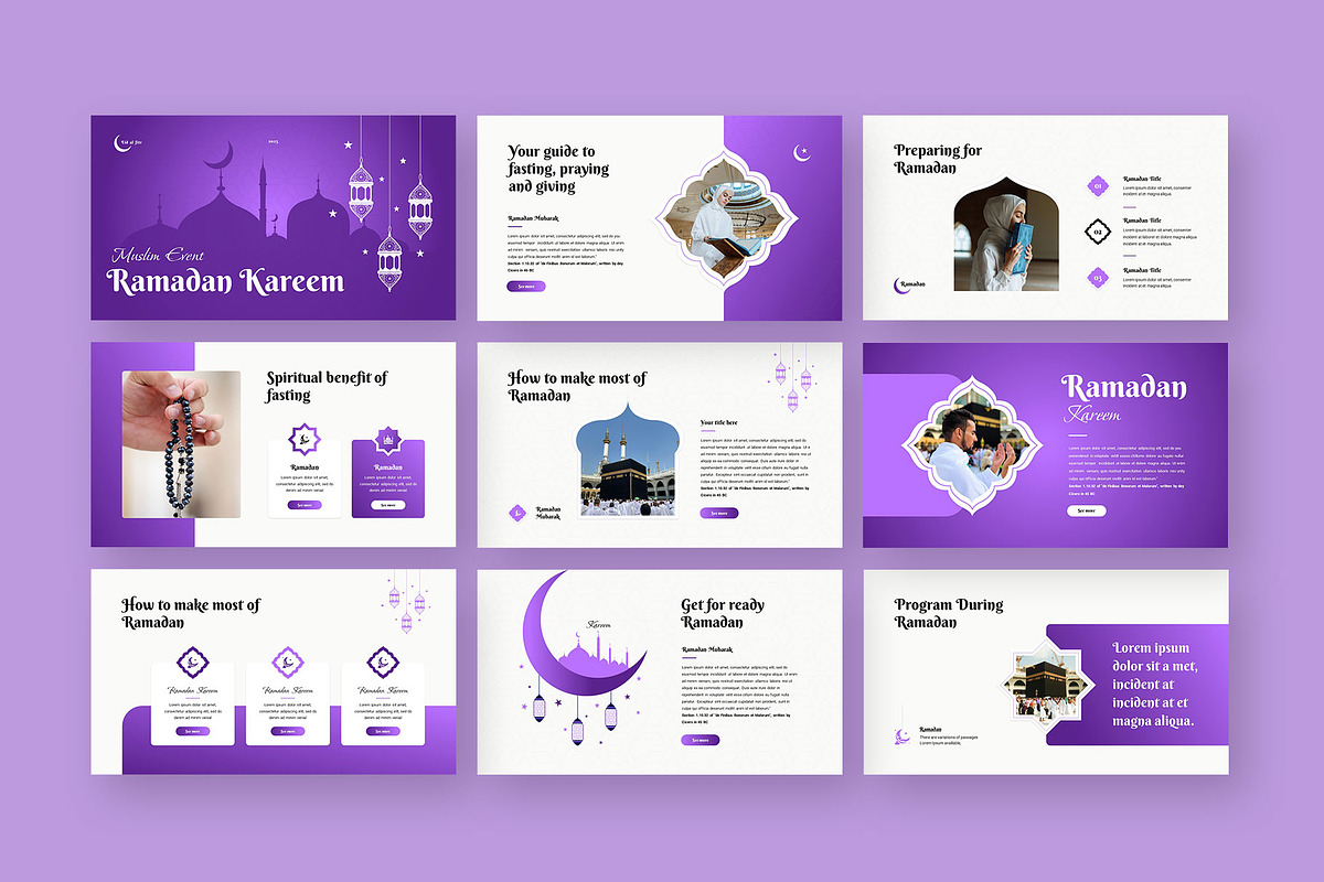 Ramadan Kareem Presentation, a Presentation Template by KreateTribe (Photo 4 of 4)