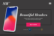 iPhone X Design Mockup, an iPhone Mockup by illustrated (Thumbnail 9 of 9)