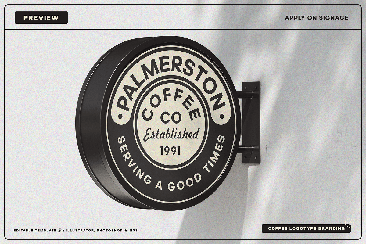 Logotype Coffee Branding, a Branding & Logo Template by Refolve Design (Photo 13 of 27)