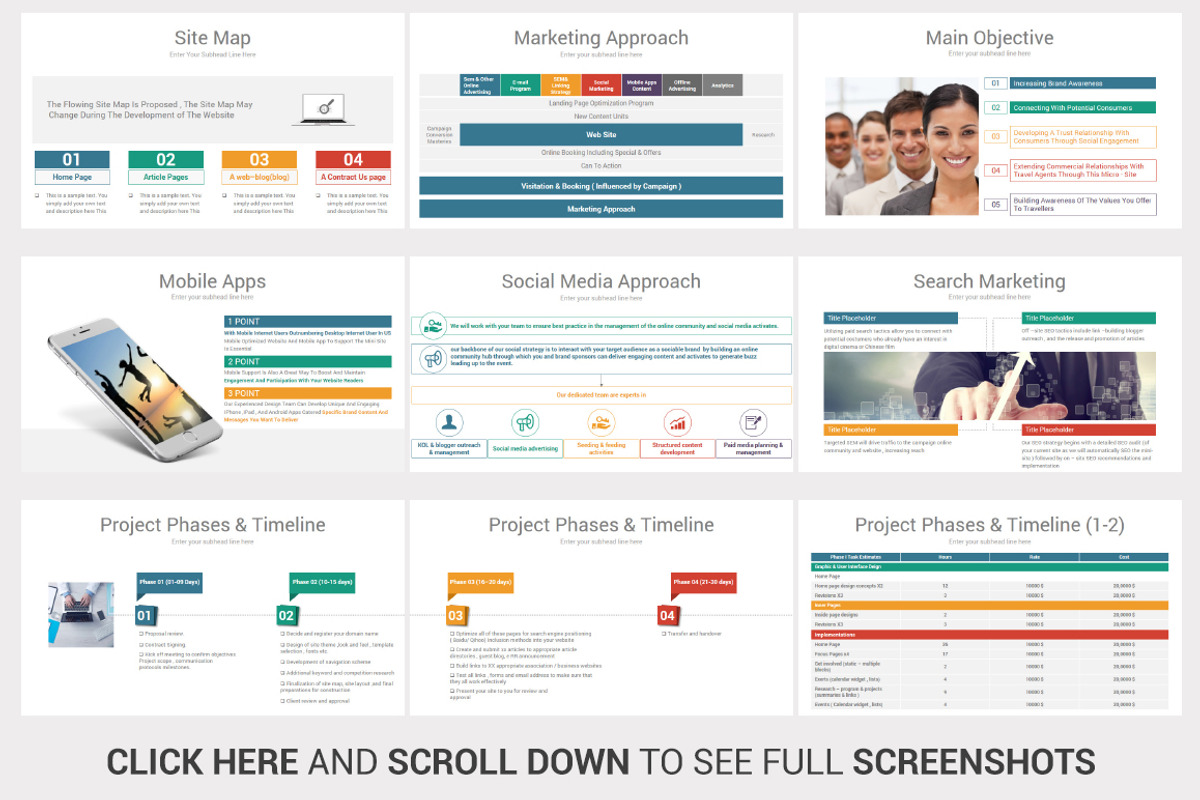 Project Proposal PowerPoint Design, a Presentation Template by OceanArt (Photo 6 of 14)