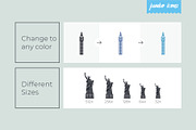 Monument Glyph Icons V2, an Outline Icon by Jumbo Icons (Thumbnail 3 of 5)