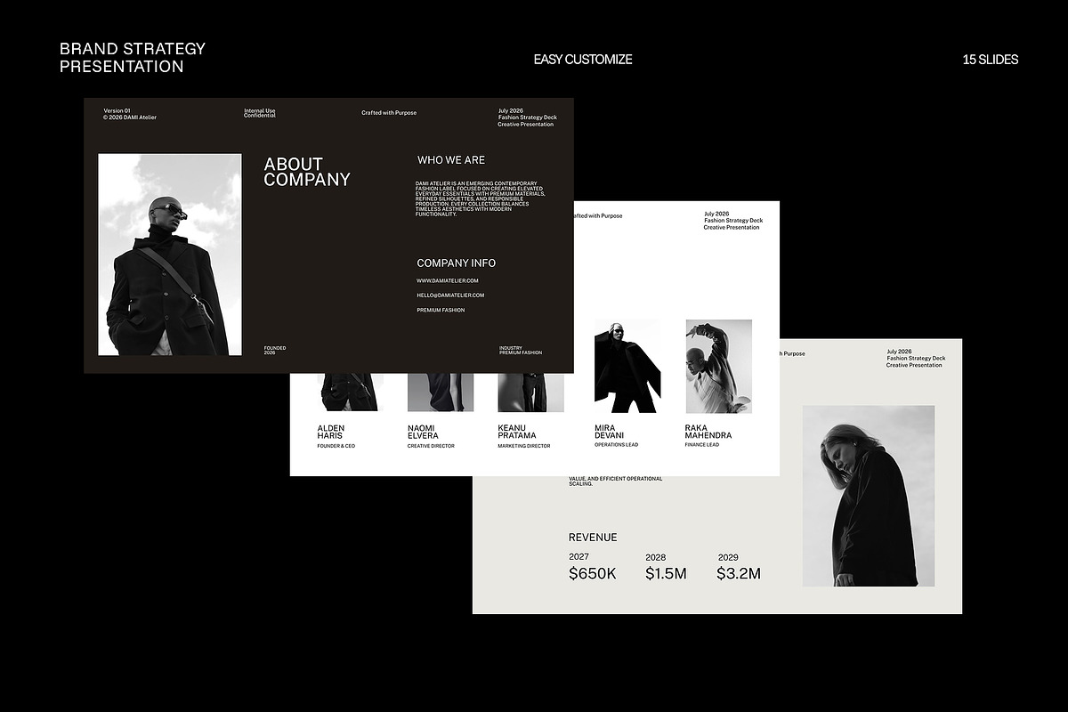Brand Strategy Google Slides, a Presentation Template by adoestudio (Photo 3 of 7)