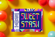 Paint Burst Unique Colorful Font, a Font by PutraCetol Studio (Thumbnail 6 of 11)