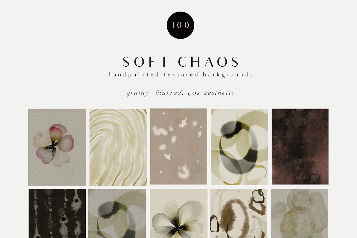 Organic Blurred textured backgrounds, a Background Graphic by Grace Noboa Illustrations (Photo 19 of 20)