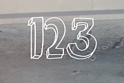 Threed, a Font by xero fonts (Thumbnail 3 of 5)