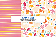 Rainy Day Seamless Digital Paper, a Pattern Graphic by Alanna Messina Design Co (Thumbnail 5 of 9)