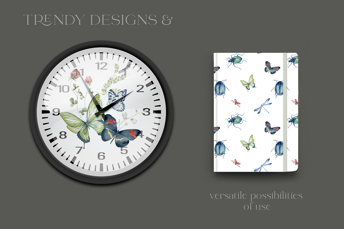 World of Butterflies & Wild Flowers., a Seasonal Illustration by Designwork (Photo 8 of 20)