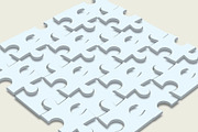 3D Puzzled Mock-Up Bundle, a Social Media Template by Graphicsworld125 (Thumbnail 12 of 24)