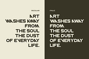 Vorome Logo Sans Font, a Sans Serif Font by Artiveko (Thumbnail 5 of 8)