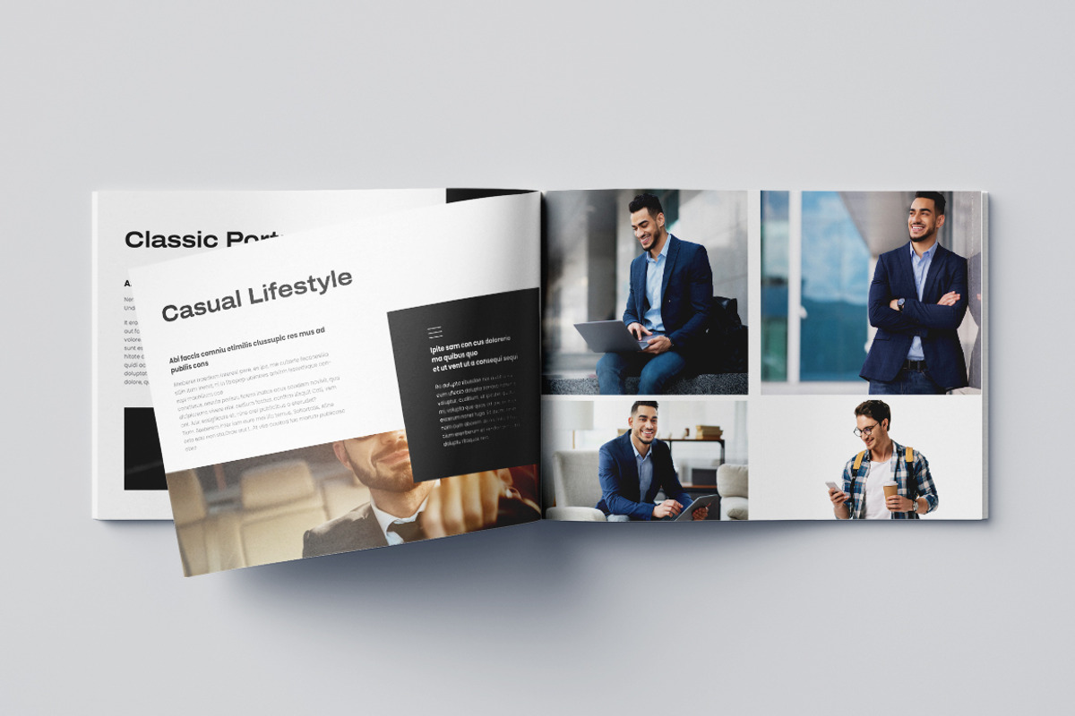 Photo Book Landscape Layout, a Magazine Template by Pixelpick (Photo 5 of 9)