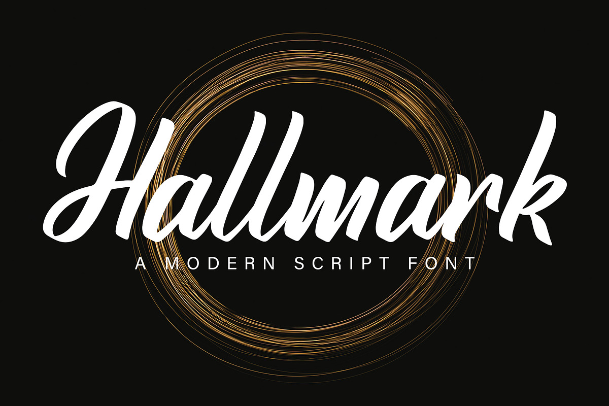 hallmark, a Script Font by Tsurayya Studio (Photo 1 of 9)