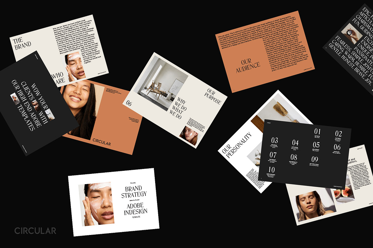 ULTRA / Brand Strategy Template, a Presentation Template by Circular (Photo 2 of 16)