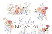 Watercolor Flower - Calm Blossom, a Decorative Illustration by Beigetime (Thumbnail 6 of 16)