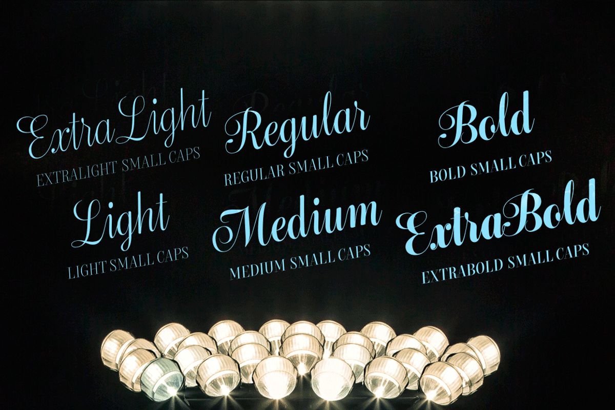 Bluebell - 6 fonts -Sale preview 3