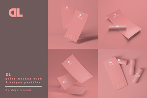 DL Flyer Mockup