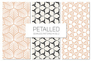 Petalled Seamless Patterns Set 2, a Pattern Graphic by Curly_Pat (Thumbnail 1 of 5)