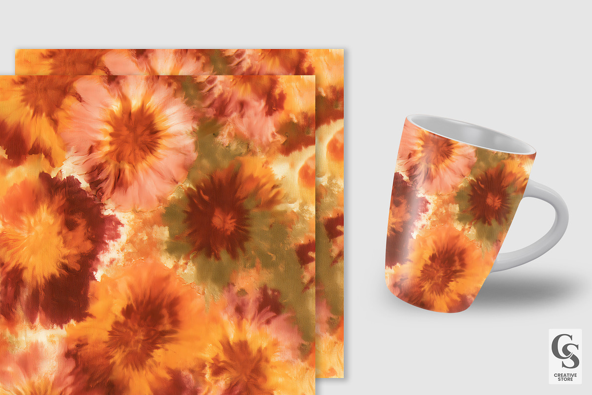 Cozy Fall Autumn Seamless Pattern, a Pattern Graphic by Creative Store (Photo 3 of 5)