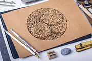 -50%OFF! Hand drawn mandala, an Illustration by Lytvynenko Anna (Thumbnail 2 of 3)