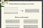 80 Decorative Borders, a Decorative Illustration by Elena Paletskaya (Thumbnail 3 of 4)