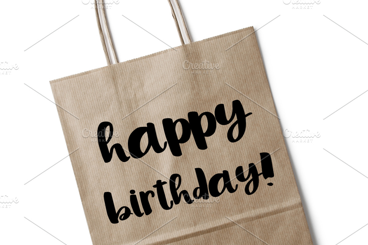 VISION Hand Lettered Font preview 3